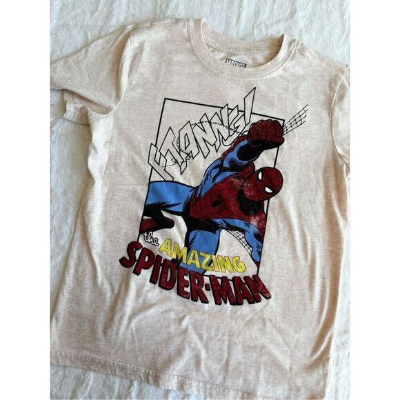 Kids Spider-Man Short sleeve shirt Size 10 - Picture 1 of 3